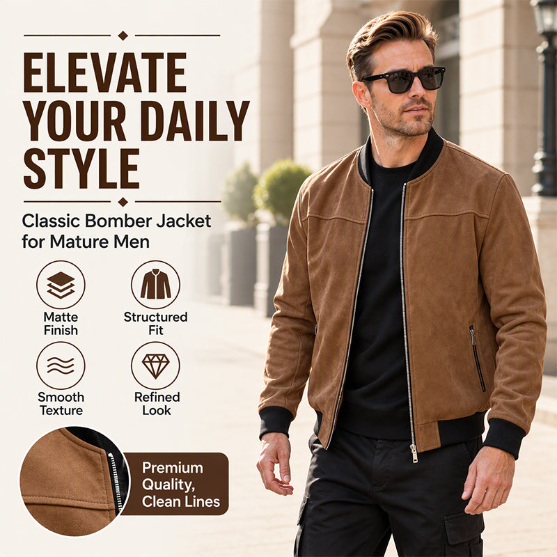 🔥 Men's Classic Casual Pilot Jacket
