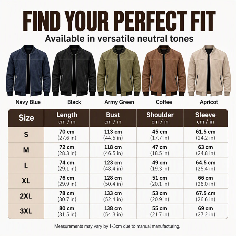 🔥 Men's Classic Casual Pilot Jacket