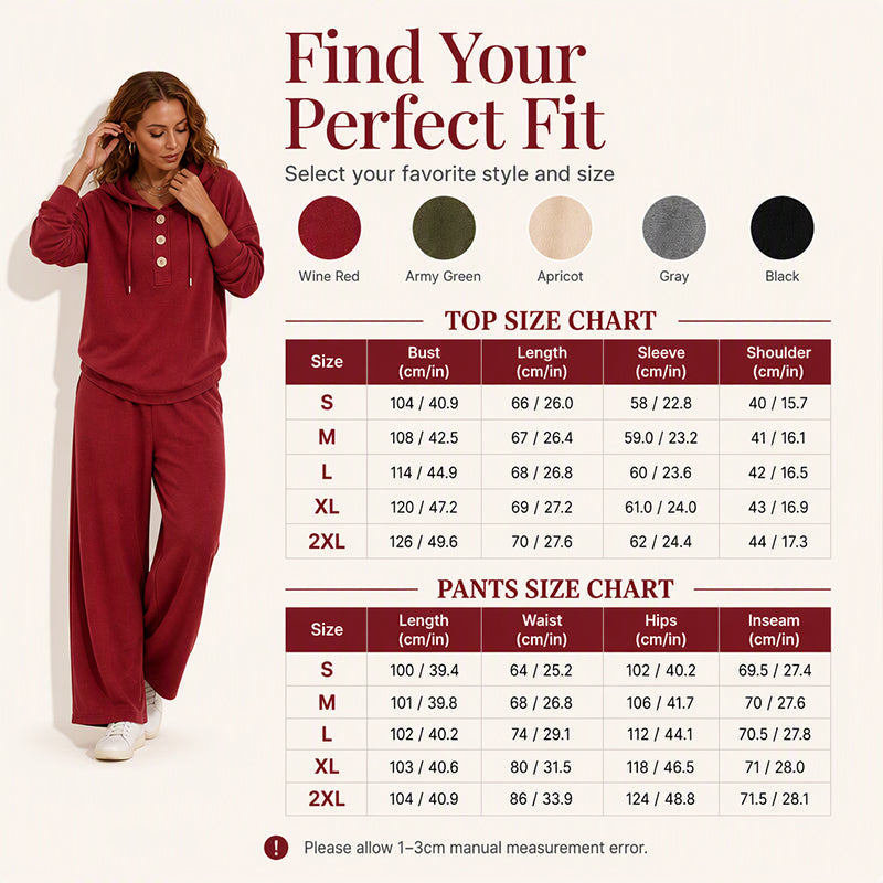 ✨Women's Casual Hoodie and Lounge Pants Set