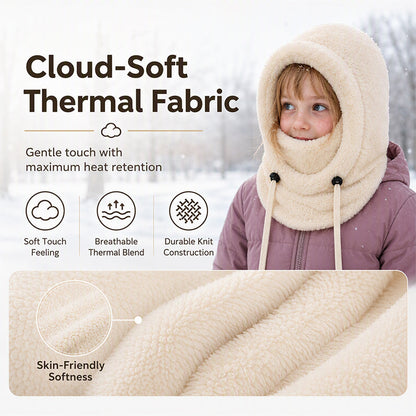 🧣 Children's Windproof Thermal Balaclava – Full-Coverage Warmth, Safe & Cozy ✨