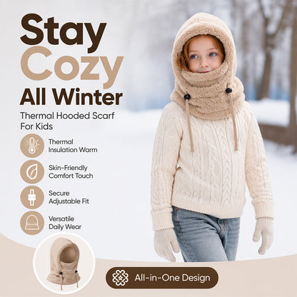 🧣 Children's Windproof Thermal Balaclava – Full-Coverage Warmth, Safe & Cozy ✨