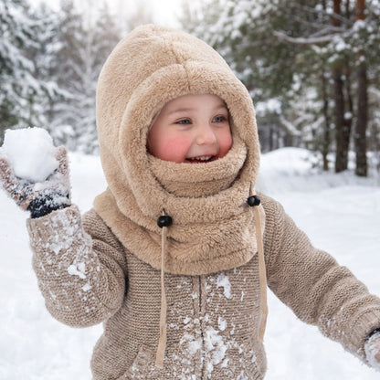 🧣 Children's Windproof Thermal Balaclava – Full-Coverage Warmth, Safe & Cozy ✨