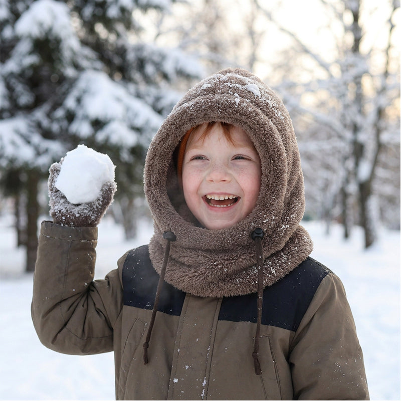 🧣 Children's Windproof Thermal Balaclava – Full-Coverage Warmth, Safe & Cozy ✨
