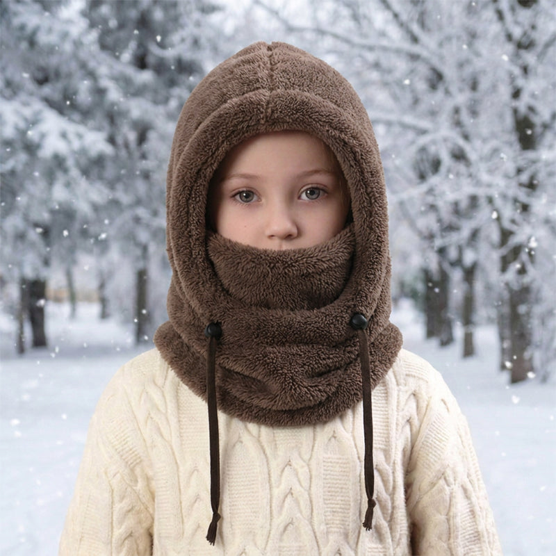 🧣 Children's Windproof Thermal Balaclava – Full-Coverage Warmth, Safe & Cozy ✨