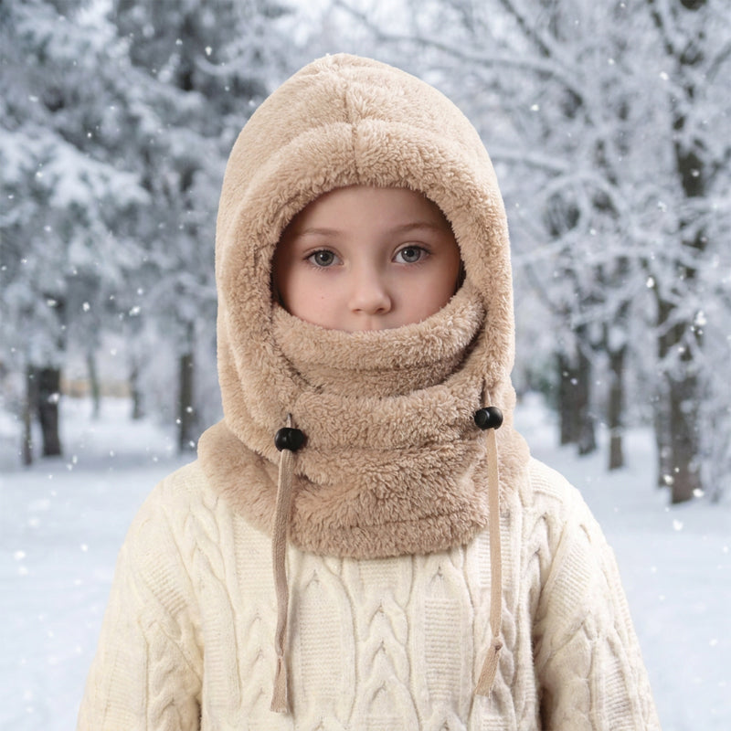 🧣 Children's Windproof Thermal Balaclava – Full-Coverage Warmth, Safe & Cozy ✨