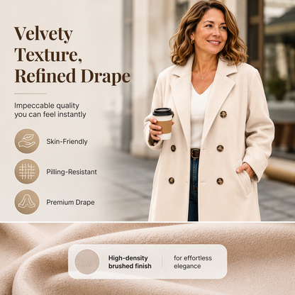 ✨Women's Double-Breasted Wool Coat