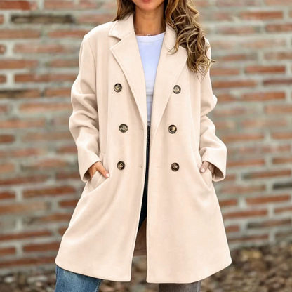 ✨Women's Double-Breasted Wool Coat