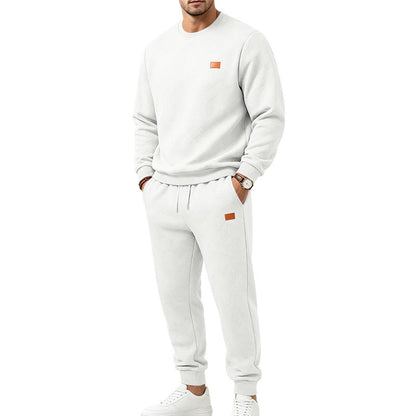 ✨Men's Casual Textured Jacquard Sports Set