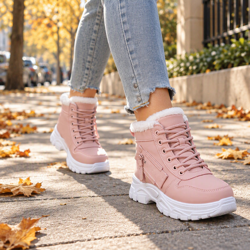 🍂Women's Winter Warm Plush-Lined Ankle Boots