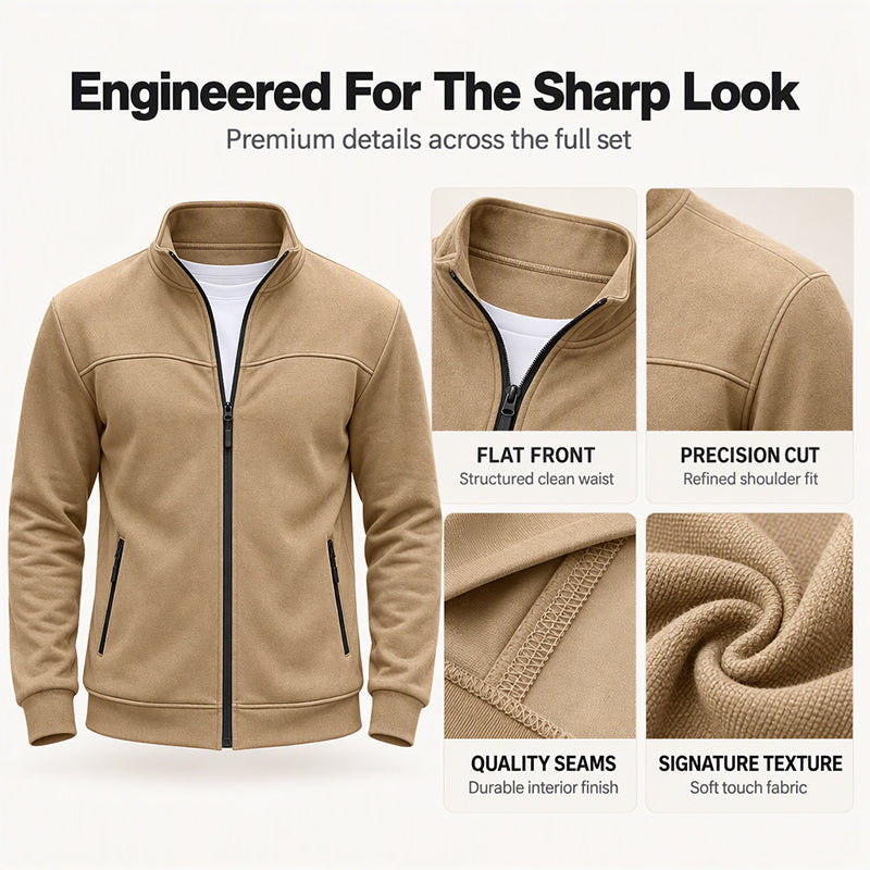 🧥Men's Casual Stand Collar Jacket