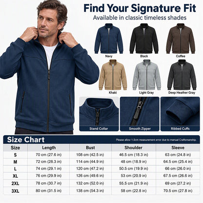 🧥Men's Casual Stand Collar Jacket