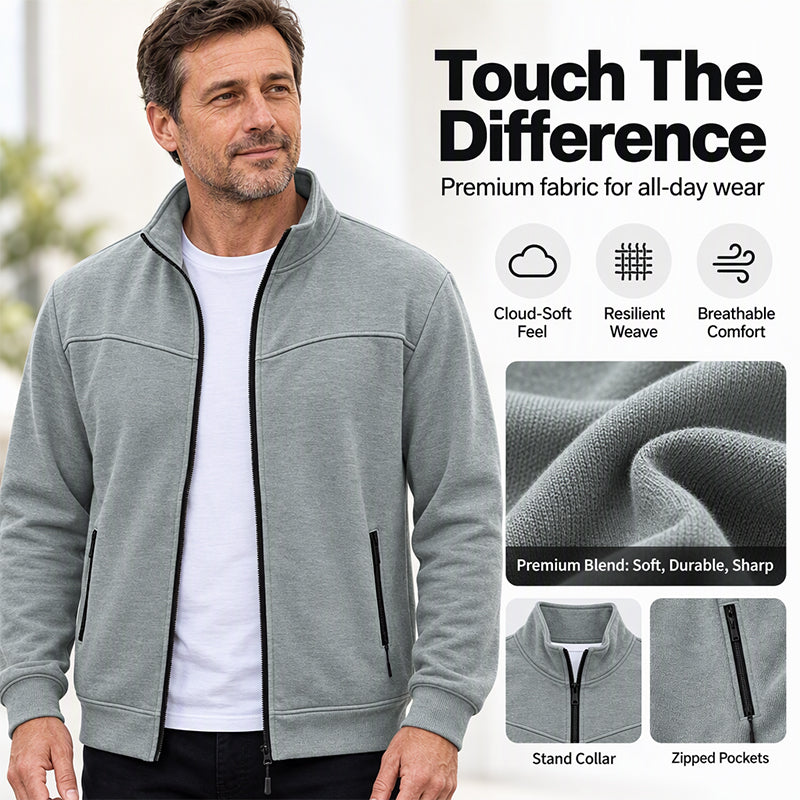 🧥Men's Casual Stand Collar Jacket