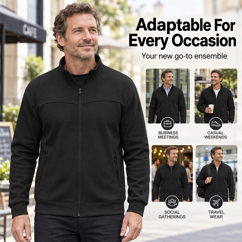 🧥Men's Casual Stand Collar Jacket