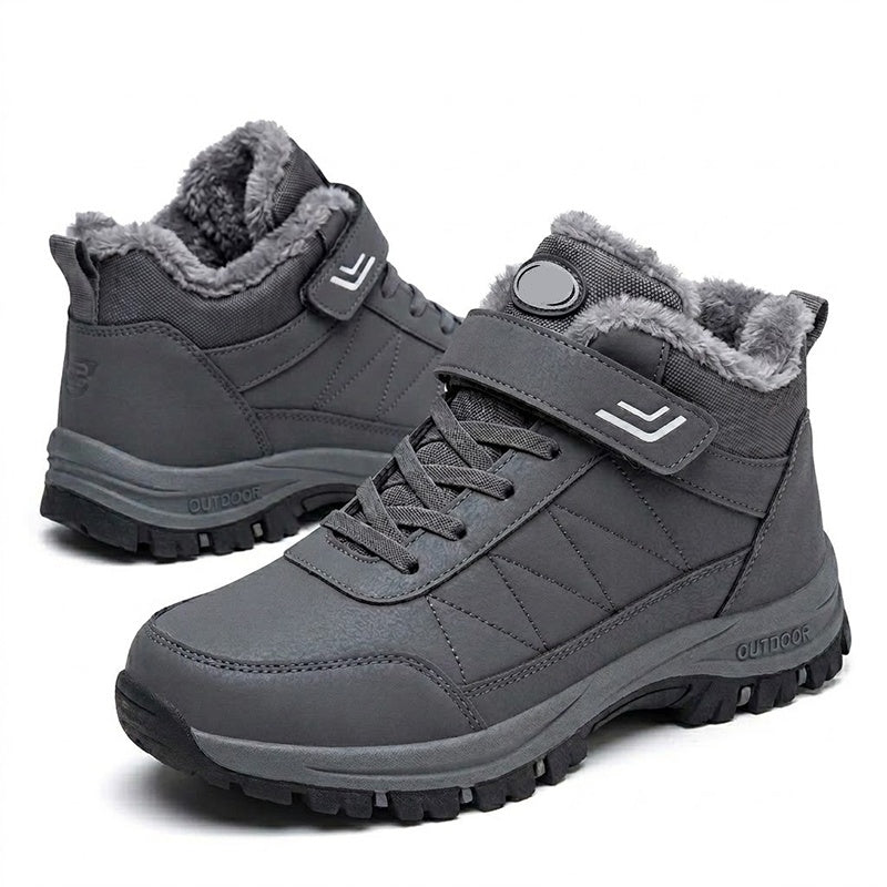 🔥Men's Winter Plush-Lined Snow Boots❄️Warm, Cosy & Ready for Winter!