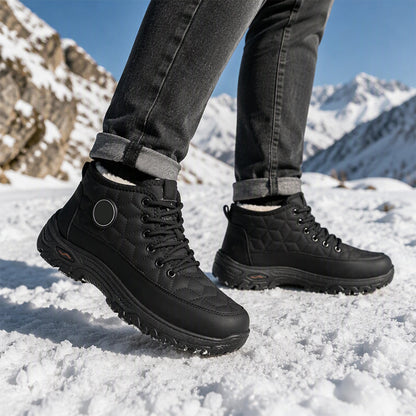 🔥Men's Warm Plush-Lined Snow Boots