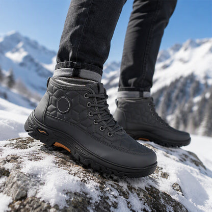 🔥Men's Warm Plush-Lined Snow Boots