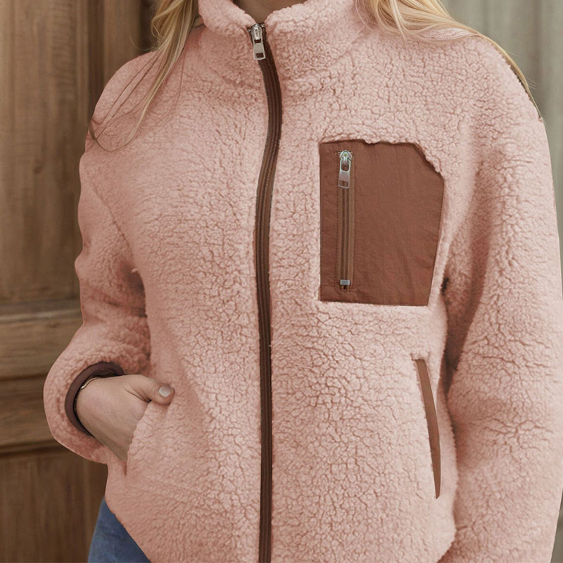 ☃️Women's Winter Sherpa Plush Full-Zip Jacket