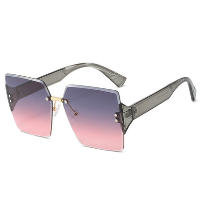 🕶️Women's Fashion Frameless Square Sunglasses