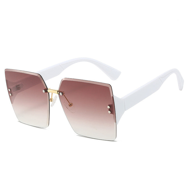 🕶️Women's Fashion Frameless Square Sunglasses