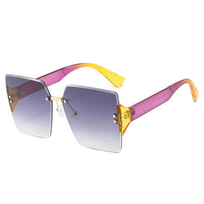 🕶️Women's Fashion Frameless Square Sunglasses