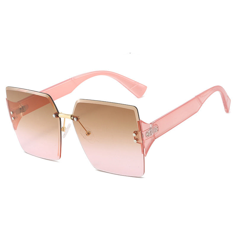 🕶️Women's Fashion Frameless Square Sunglasses