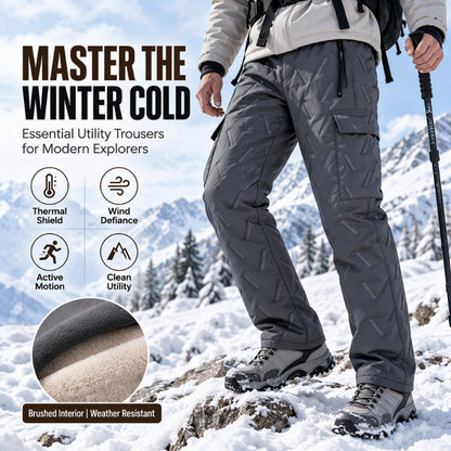 ❄️Men's Winter Plush-Lined Cargo Pants