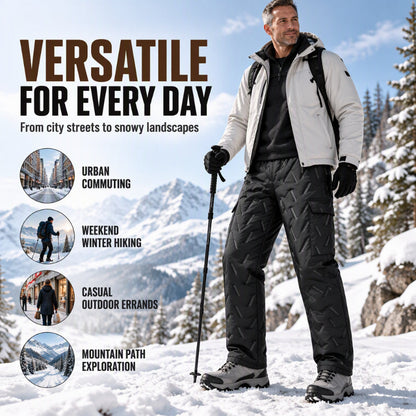 ❄️Men's Winter Plush-Lined Cargo Pants
