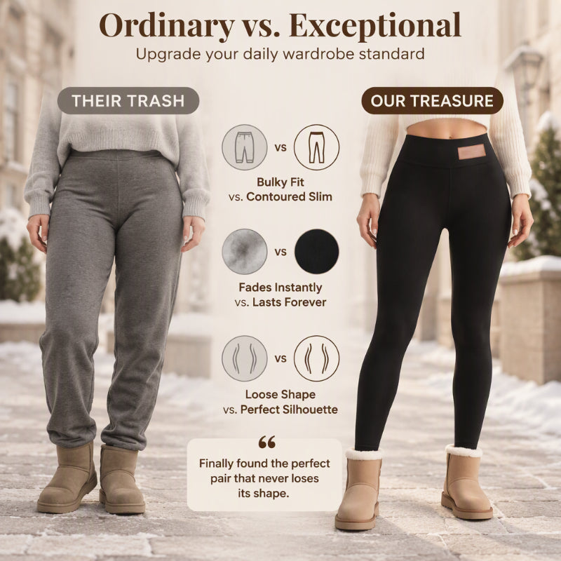 ⏳🔥LAAST DAY SPECIAL PRICE -50% OFF!!✨Women's High Waisted Thermal Leggings