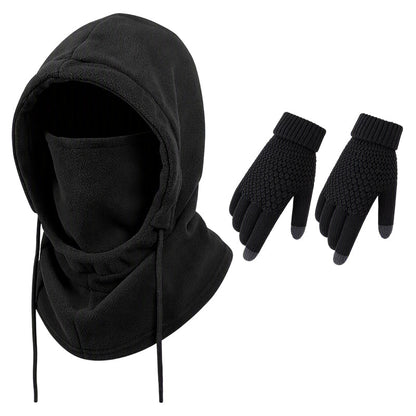 🔥Balaclava Hood with Touchscreen Gloves & Socks Set