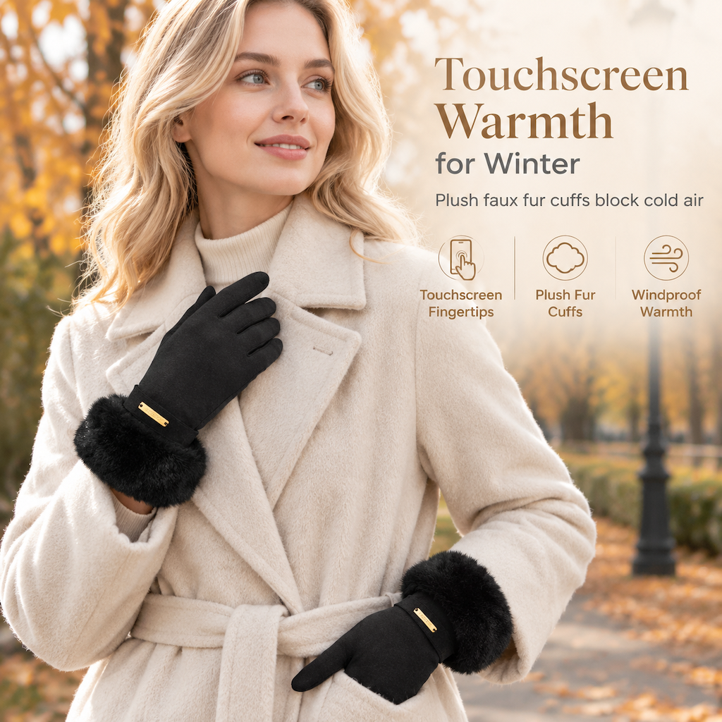 🔥New Fall/Winter Bestsellers: 66% Off💖🧤Women's Winter Touchscreen Gloves