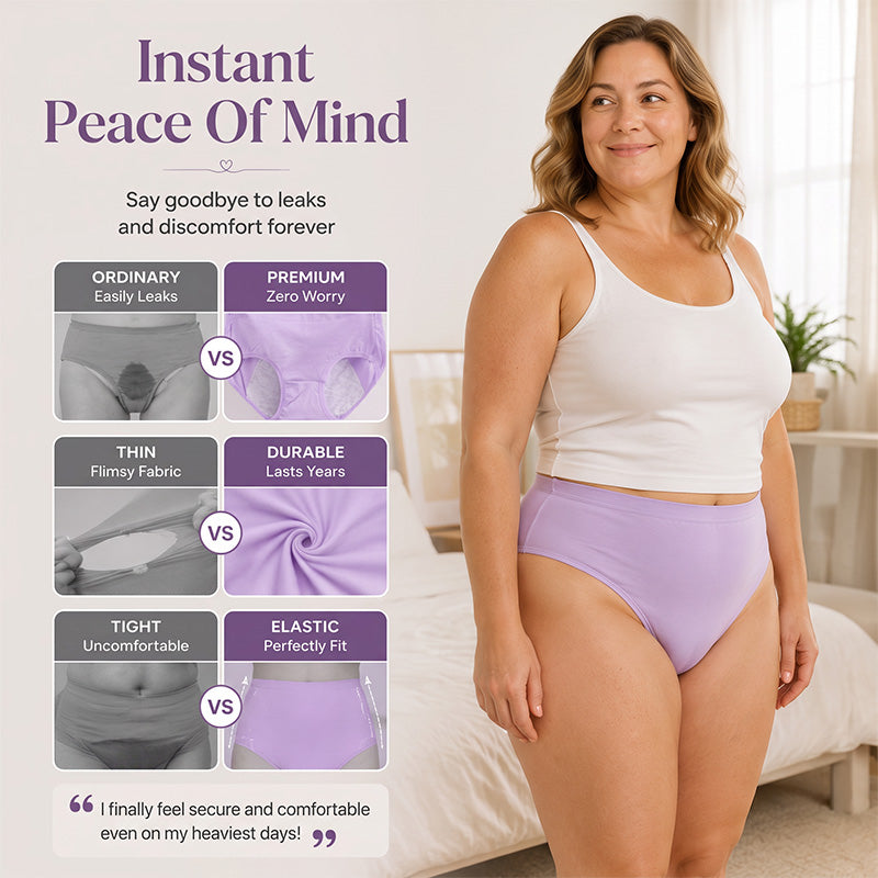 🌸Women's Plus Size Menstrual Panties