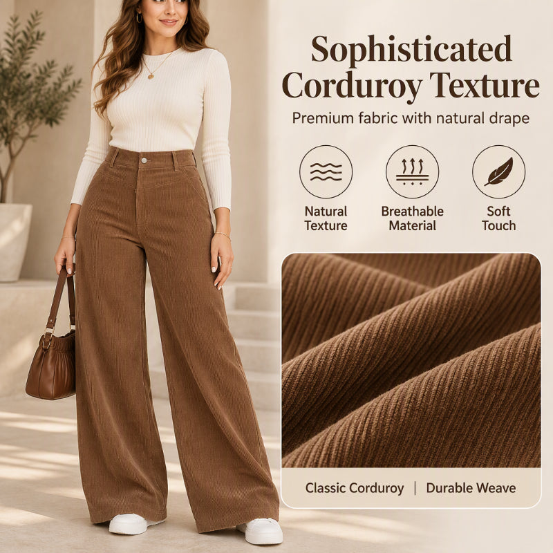 🍂Women's Casual Corduroy Wide-Leg Pants