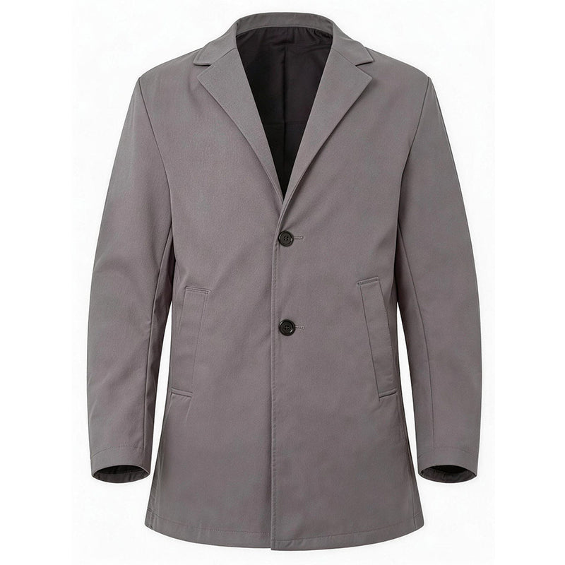 🔥New Fall/Winter Collection 50% Off—🧥🌤️Men's Classic Single-Breasted Trench Coat