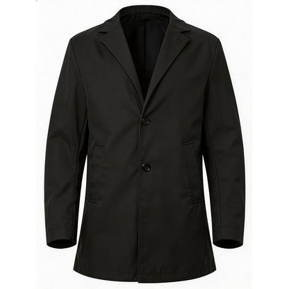 🔥New Fall/Winter Collection 50% Off—🧥🌤️Men's Classic Single-Breasted Trench Coat