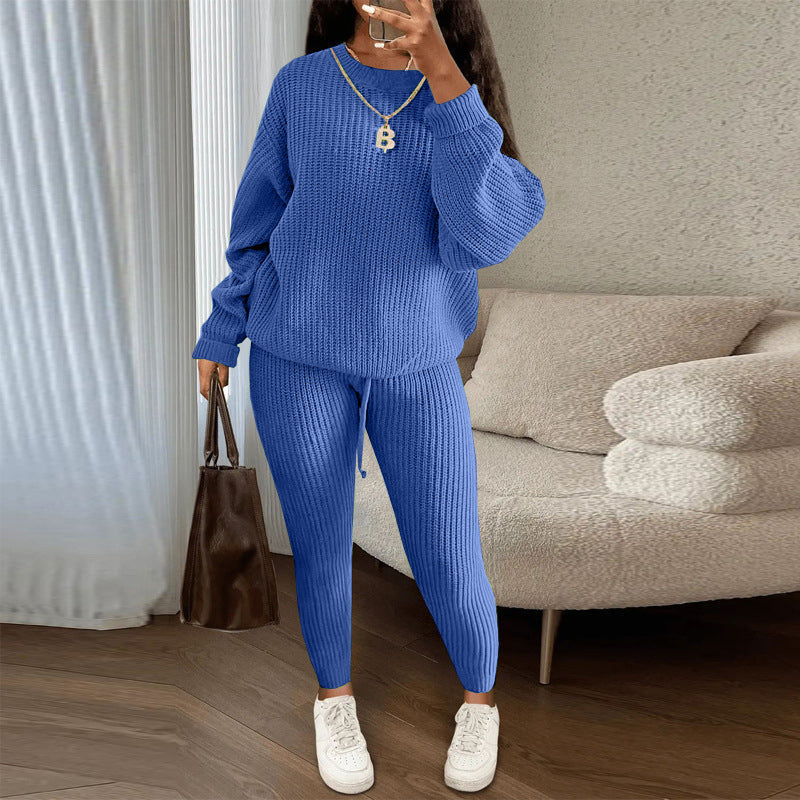 🔥New Fall/Winter Bestsellers: 50% Off💖—Women's Casual Two-Piece Ribbed Knit Set