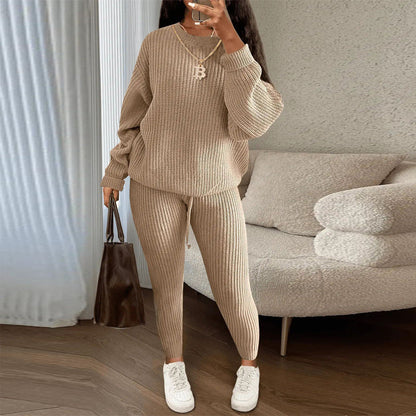 🔥New Fall/Winter Bestsellers: 50% Off💖—Women's Casual Two-Piece Ribbed Knit Set