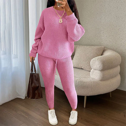 🔥New Fall/Winter Bestsellers: 50% Off💖—Women's Casual Two-Piece Ribbed Knit Set