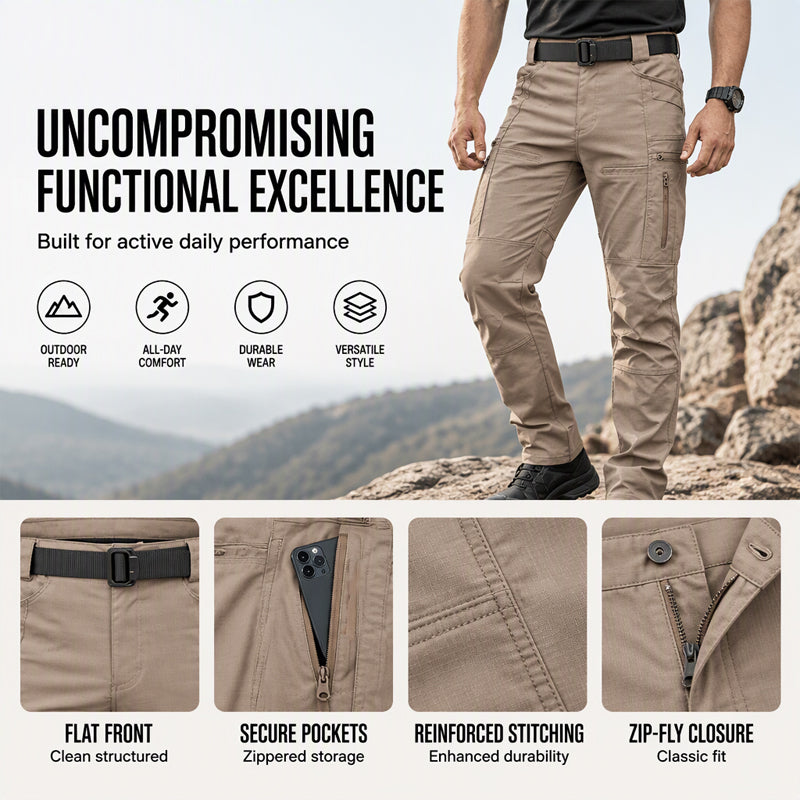 🔥Men's Outdoor Slim Fit Tactical Cargo Pants