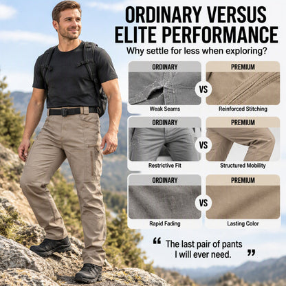 🔥Men's Outdoor Slim Fit Tactical Cargo Pants