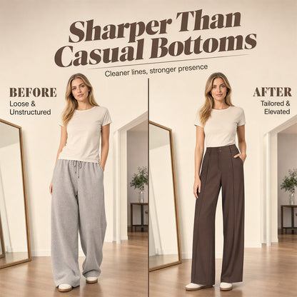 ✨Women's High-Waisted Wide-Leg Pants