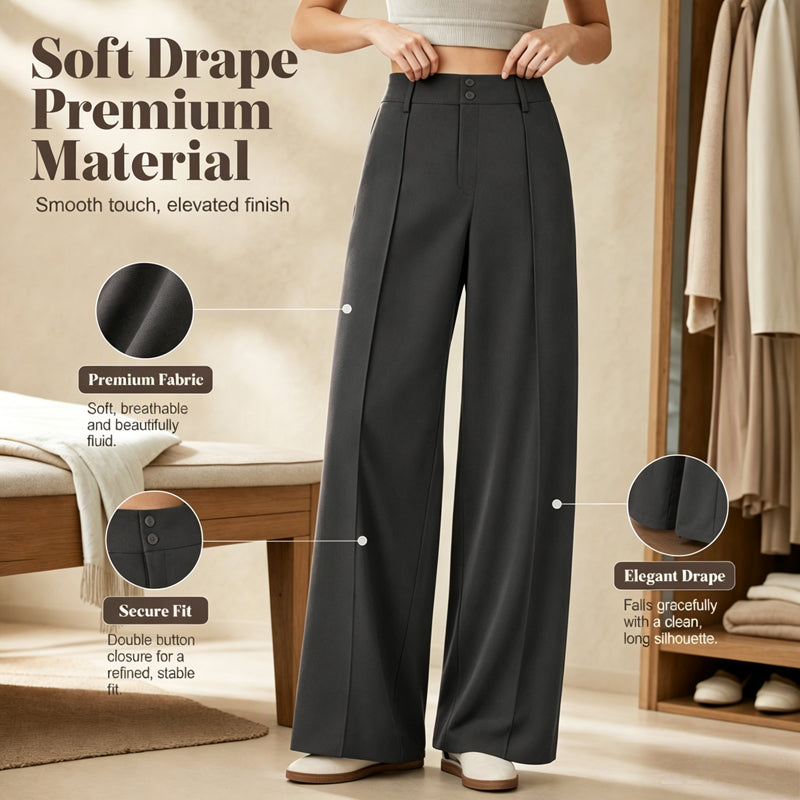 ✨Women's High-Waisted Wide-Leg Pants
