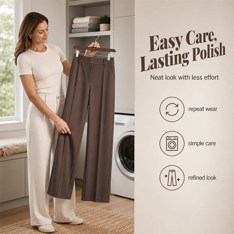 ✨Women's High-Waisted Wide-Leg Pants
