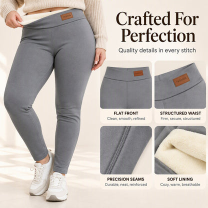 🔥Women's High-Waisted Plush-Lined Thermal Leggings