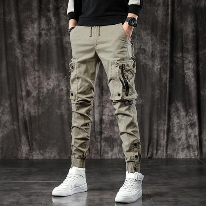 🔥Men's Casual Warm Slim Fit Cargo Pants