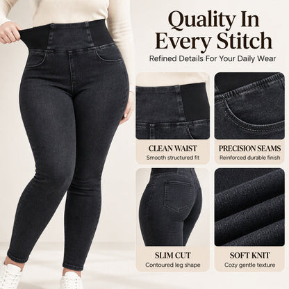 🔥Women's Elastic High-Waisted Skinny Jeans